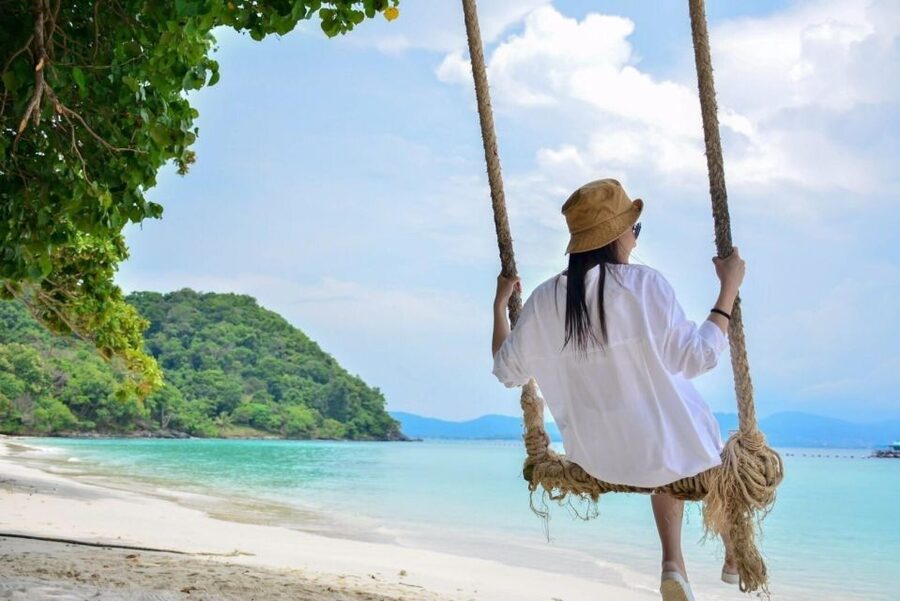 Phuket: Coral Island & Sunset Dinner by Sailing Catamaran - Choosing sea activities: snorkeling is included, extras depend on conditions