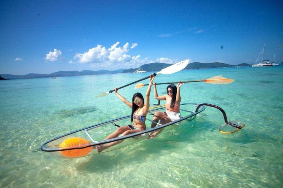 Phuket: Coral Island & Sunset Dinner by Sailing Catamaran - Dinner on board: good enough, but set expectations for gourmet