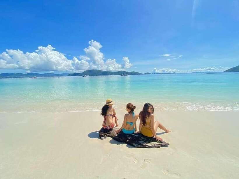 Phuket: Coral Yacht Boat Tour to Coral Island with Sunset - Pirates Beach and Banana Bay: Where the Water Time Happens