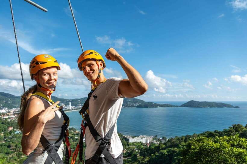 Phuket: Erawan Zipline Adventure with Ocean Views in Patong - Patong Zipline, Close Enough to Fit Any Phuket Day