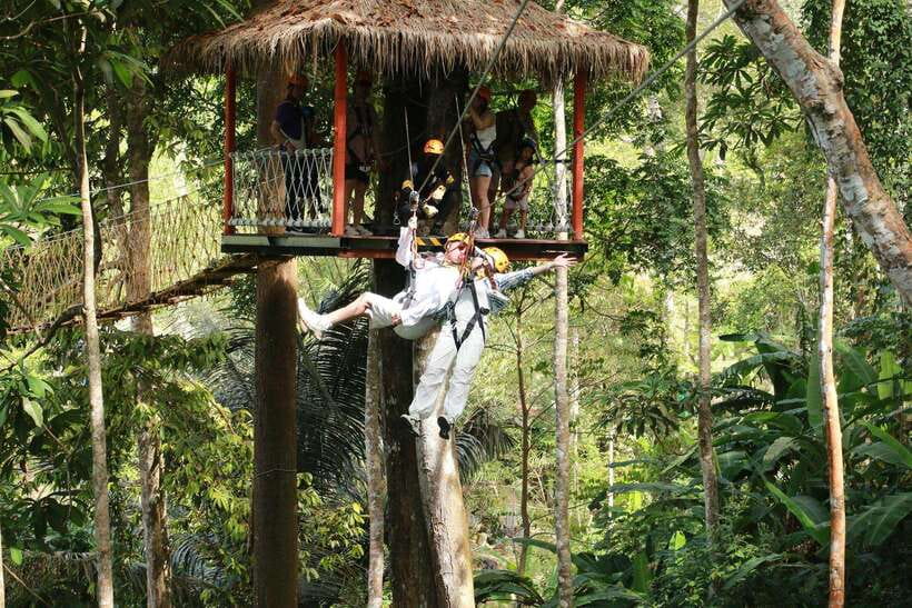 Phuket: Erawan Zipline Adventure with Ocean Views in Patong - Safety First: Gear, Briefing, and Trained Guides