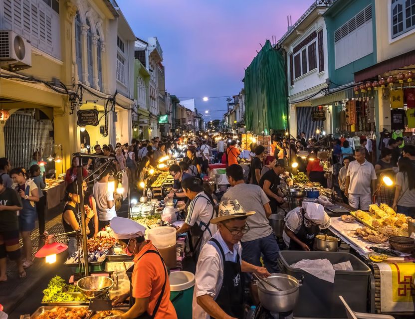 Phuket: Fully Customized Night Market Tour - Unique Phuket Night Market: Handmade Antiques Plus Real Food Options