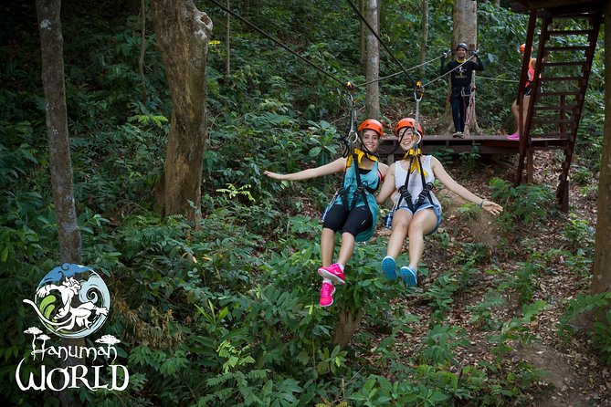 Phuket Hanuman World Combine Zipline Adventure Tickets - From Phuket beaches to Hanuman World trees