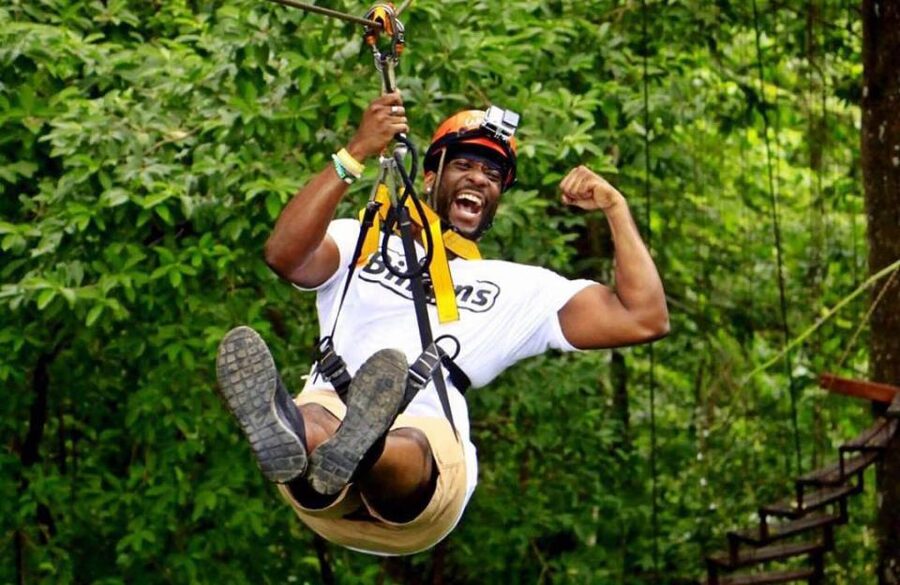 Phuket: Hanuman World Zip Line Adventure - The canopy circuit: 16 ziplines and repeat platform moments