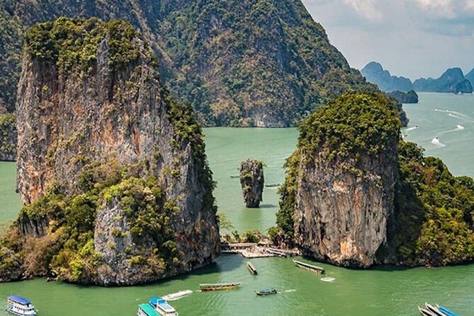Phuket: James Bond Island & Phang Nga Bay Sunset Luxury Yacht - Naka Island: Papaya Salad Making, Afternoon Tea, and Real Water Play