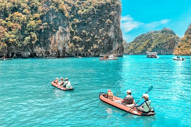 Phuket: James Bonds, Naka Islands with Lunch and Sea Cave Canoe - Panyee Island floating village lunch: food break plus cultural contrast
