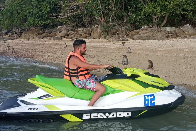 Phuket Jet Ski Tour to 5-8 Islands with Pickup and Transfer - Island Hopping Day: Rang Yai, Naka Island, and the Monkey Chances