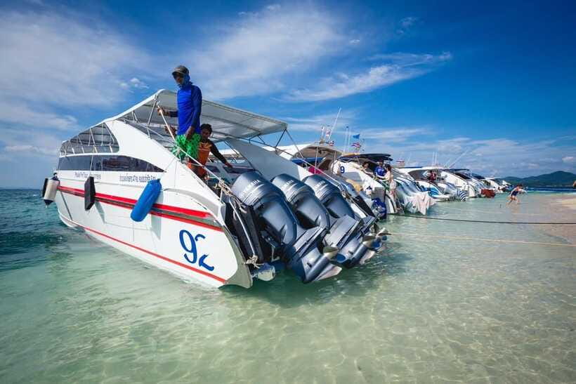 Phuket: KHAI ISLANDS TOUR with LUXURY SPEEDBOAT - Khai Nui Island: the first swim and snorkel chance
