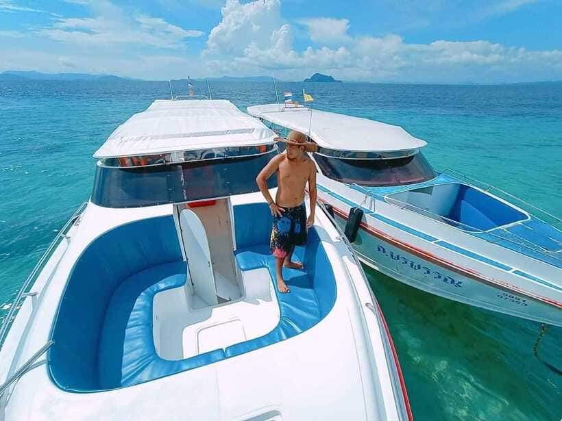 Phuket: KHAI ISLANDS TOUR with LUXURY SPEEDBOAT - Khai Nok Island: relaxation focus and one more photo-friendly round