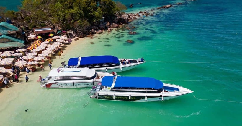 Phuket: Khai Nok, Khai Nai, and Khai Nui Island Day Trip - The last swim and photo stop: Khai Islands time, chairs, and snack refuels