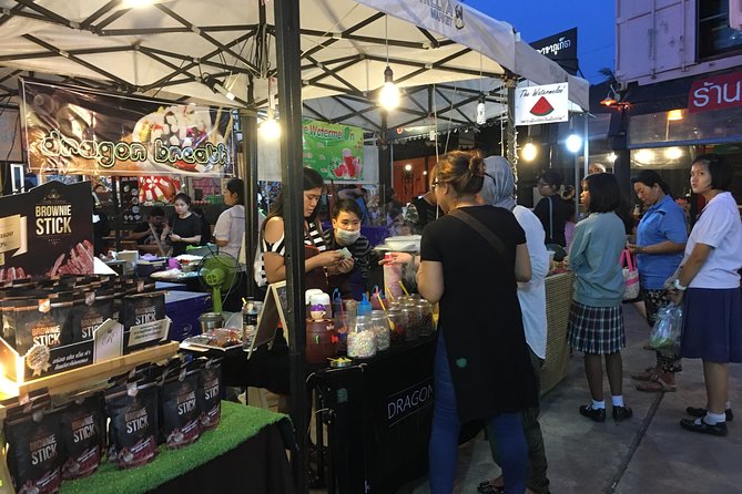 Phuket Night Food Walking tour - Phuket Old Town after dark, with food built in