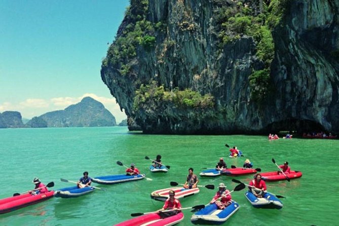 Phuket-Phang Nga Bay:James Bond-Canoeing Koh Hong By Big Boat LNH - Lunch on board: buffet style with free-flow drinks