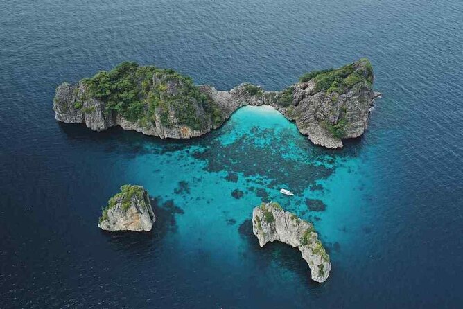 Phuket: Phi Phi Islands, Maya bay & Khai Island Tour by Speedboat - Pileh Cove Snorkel and the Longtail Boat Picture Option