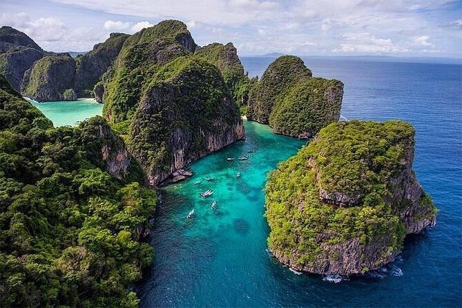 PHUKET: Phi Phi-Maya-Yao Yai-Khai Island by Speed Boat with Lunch - Phi Phi Don North and Monkey Beach: reef snorkeling with short walking breaks