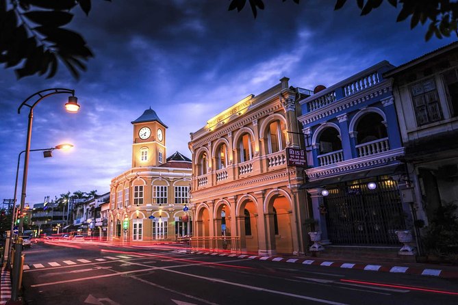 Phuket Private Island Highlights Tour with Big Buddha - Old Phuket Town along Thalang Road: 19th-century streets and Sino-Portuguese style