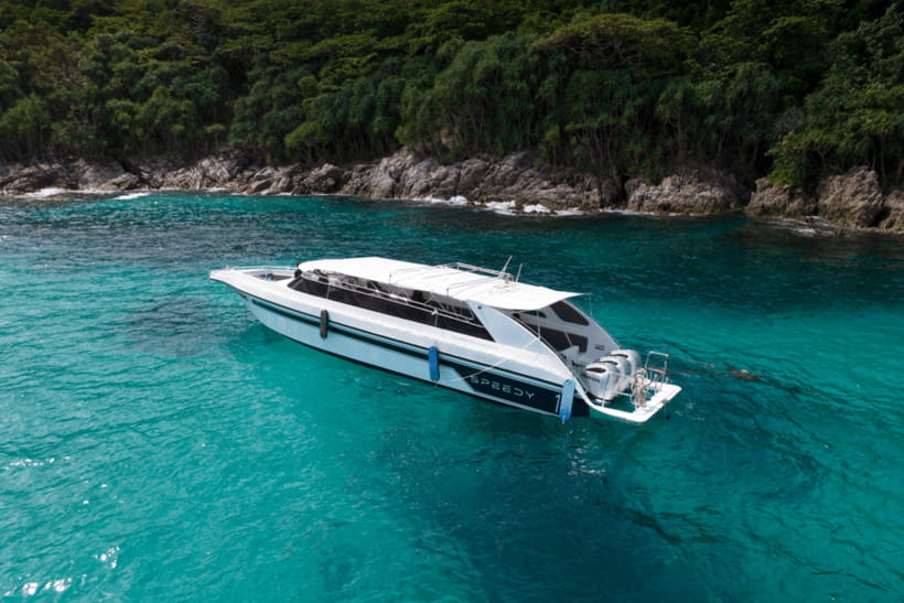 Phuket: Racha and Coral Islands Speedboat Trip with Lunch - Phuket to Racha and Coral Island in 450 Minutes