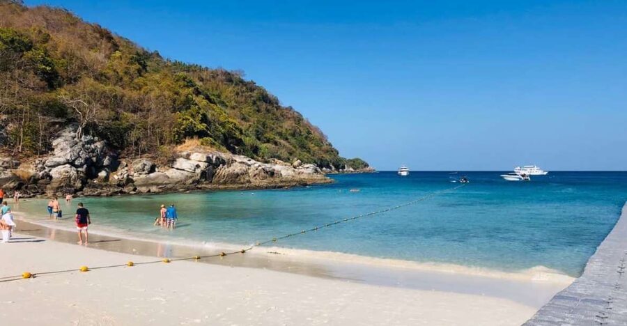 Phuket: Racha Island Snorkeling or Scuba Diving Tour - Racha Yai lunch on land: buffet food, plus real diet options