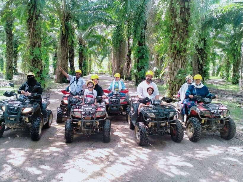 Phuket: Rafting 5KM and ATV Ride 30MIN Adventures - Suwan Khuha (Monkey Cave) visit, plus the 20 baht cave entry choice