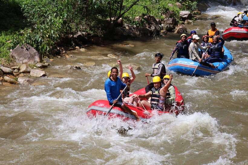 Phuket: Rafting 5KM and ATV Ride 30MIN Adventures - Lunch, water timing, and keeping your energy up
