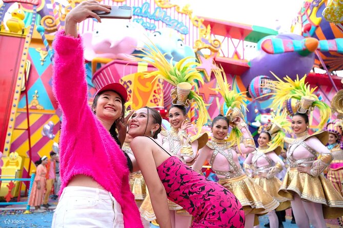 Phuket’s Dazzling Spectacle: Carnival Magic Theme Park Experience - Stop 1: Carnival Magic park time before the show