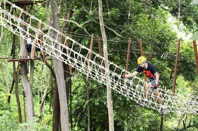 Phuket: Tickets to Zipline & Aerial Adventure Parks - Facing Heights: How the Guides Help You Through the Nerves