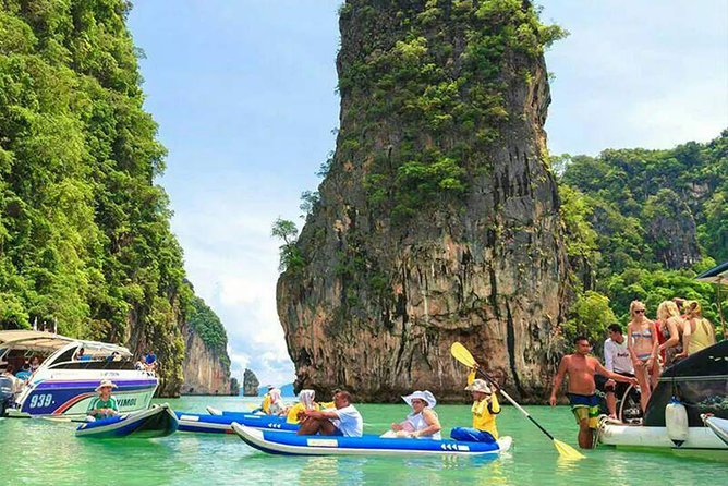 Phuket to James Bond Island: Longtail Boat Tour with Sea Canoeing - What You Get: Longtail Boat, Sea Canoes, and Snorkeling in Phang Nga Bay