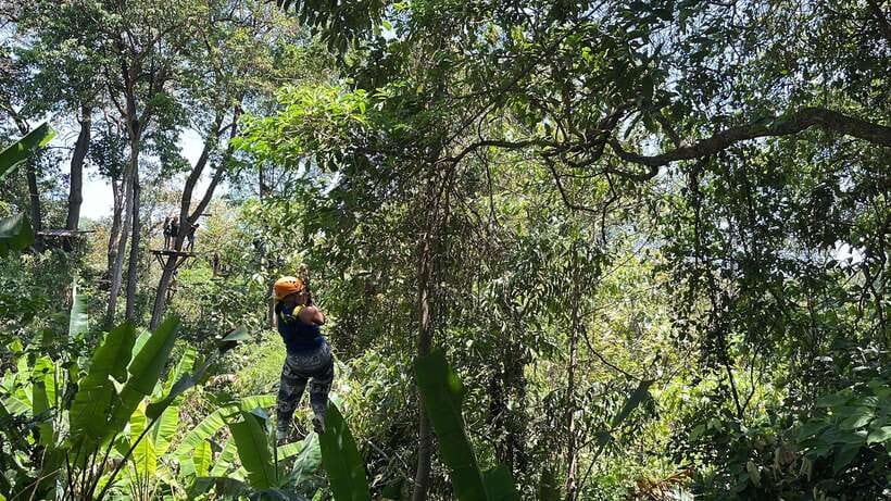 Phuket Ultimate Combo: Jungle ATV & Zipline Adventure - Zipline Camp Is a High-Ropes Obstacle Course, Not Just Flying