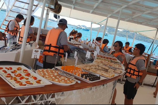 Phuket VIP Hype Luxury Boat Cruise with Party & DJ Vibes - Passing Promthep Cape for Sunset Party Time