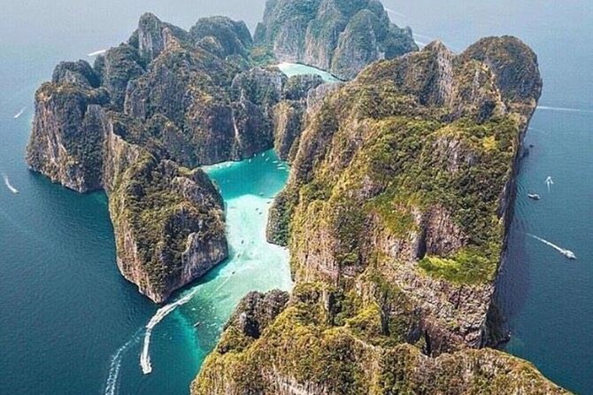 Premium Phi Phi, bamboo island tour Speed Catamaran - Stop 1, Koh Khai Nai (Egg Island): Swim and Snorkel in Ao Phang Nga Bay
