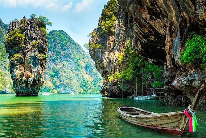 Private James Bond Island Canoeing Long-tail Boat Tour w/ Lunch - Ko Panyi lunch: stilt homes, floating village life