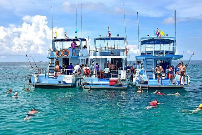 Racha Island Game Fishing & Trolling From Phuket - Koh Racha Yai: clear water snorkeling with reef around the bay