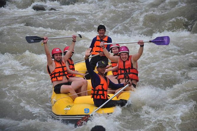 Rafting 5.5 km., Zipline, ATV 30 Min., Suvankhuha Temple. - White-water rafting on the rapids: fun first, training provided