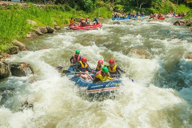 Rafting 5.5 km., Zipline, ATV 30 Min., Suvankhuha Temple. - Lunch after the rapids: included, and genuinely part of the value