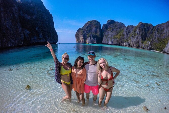 Small Groups of 20 people - Phi Phi & Bamboo Islands with Lunch - Bamboo Island: your first big swim and snorkel moment