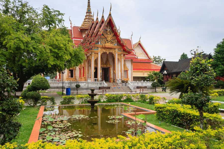 Temple and Jungle Trekking tour with Lunch at Farm-to-Table - Wat Luang Phu Supha (Si Supharam Temple): Merit-Making, Chanting, and a Monk Blessing