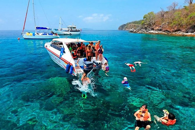 The Best Phuket 3 Islands Snorkeling Tour By Speedboat - Stop 1 on Koh Racha Yai: Beach Views and a Snorkel-Friendly Start