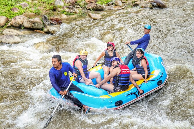 White Water Rafting with Monkey Cave Experience from Phuket - Monkey Cave time with monkeys, plus temple views