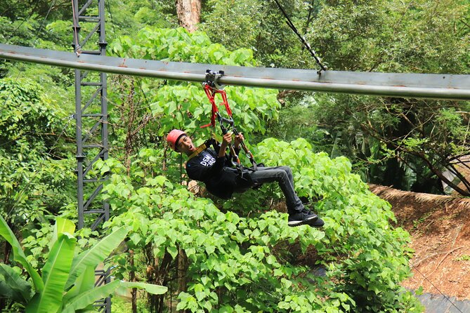 World A+ (Zipline 32 Platforms + Roller + Sky Walk with World Set Menu ) - World A+ at Hanuman World Phuket: Key Points