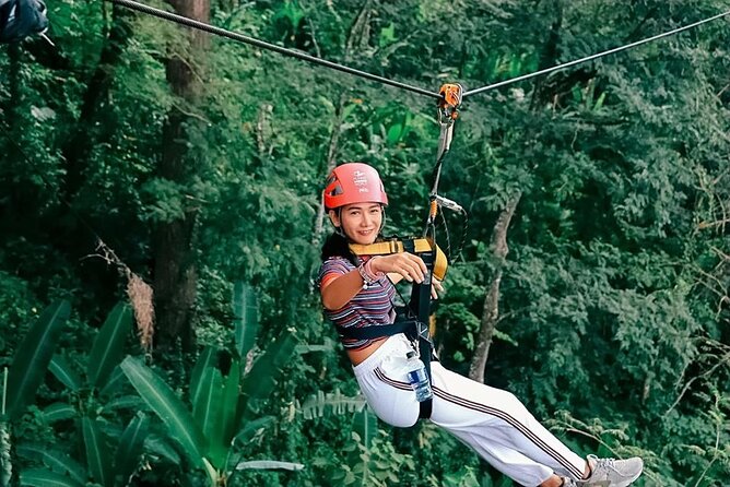 World B+ (Zipline 18 Platforms + Roller + Sky Walk with World Set Menu ) - Sky Walk across two sky bridges, with Hanuman mythology